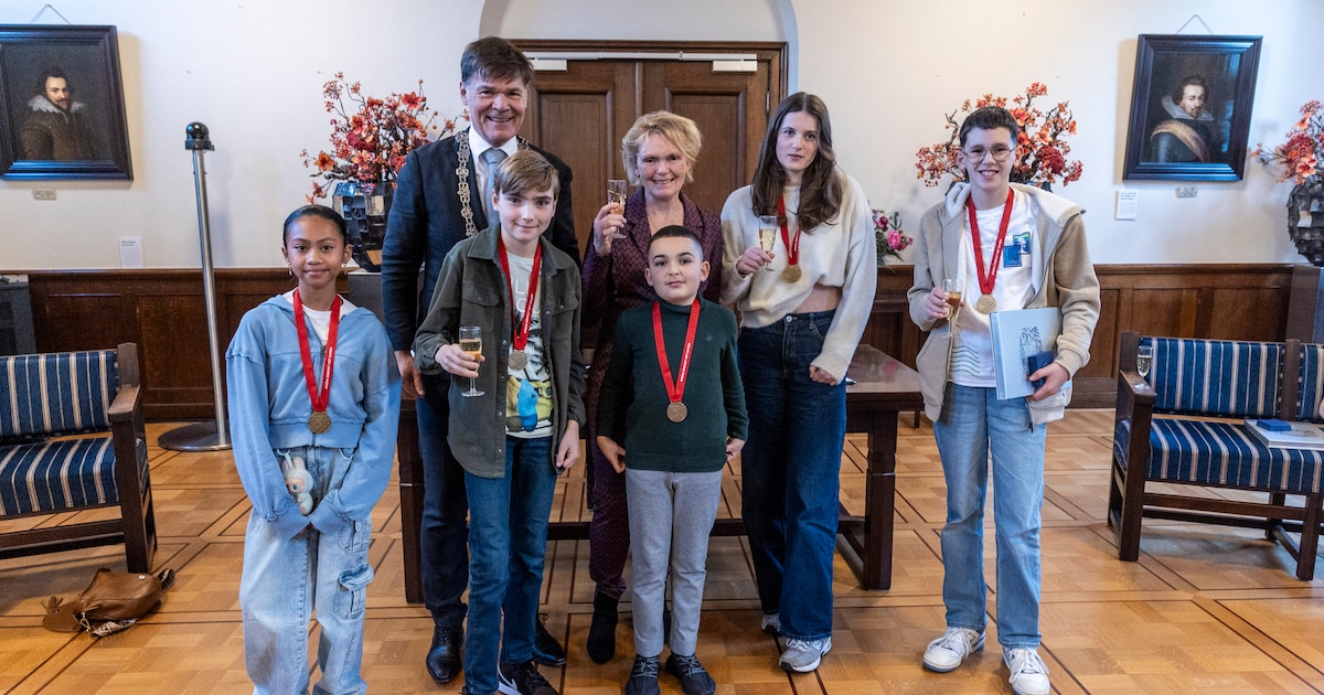 Vijf nieuwe jeugdhelden in Breda