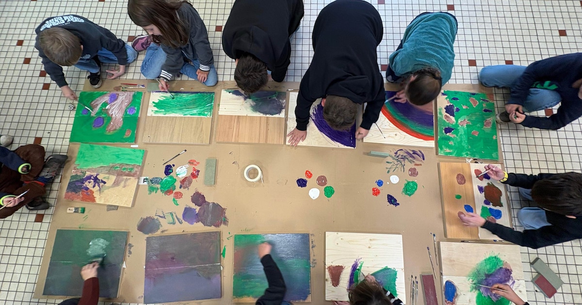 Glow in the dark schilderen in Etten-Leur