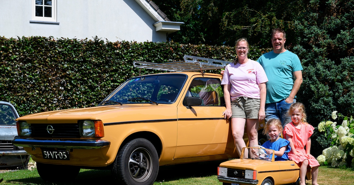 Een Opel Kadett voor groot en klein: ‘Als je gas geeft hoor je hem werken’