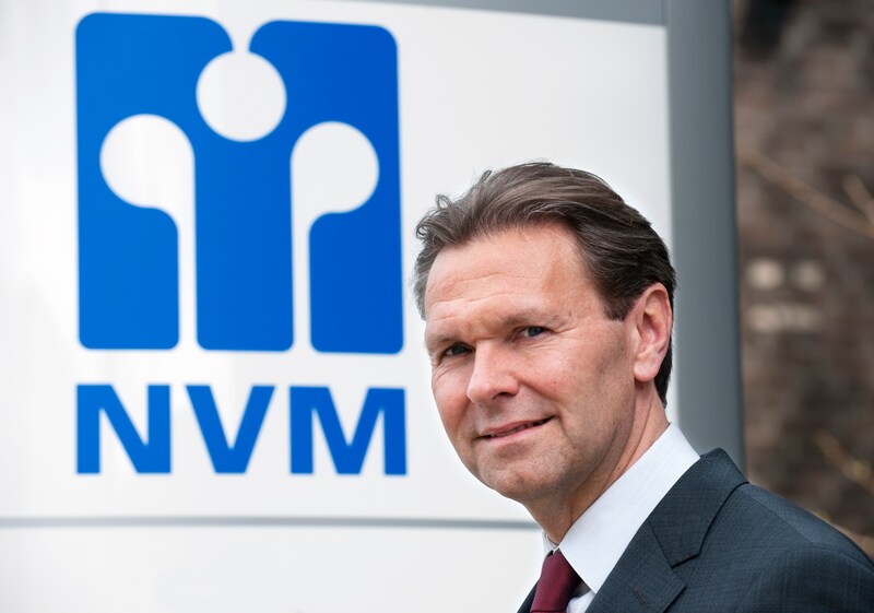 Ger Jaarsma, de voorzitter van de NVM