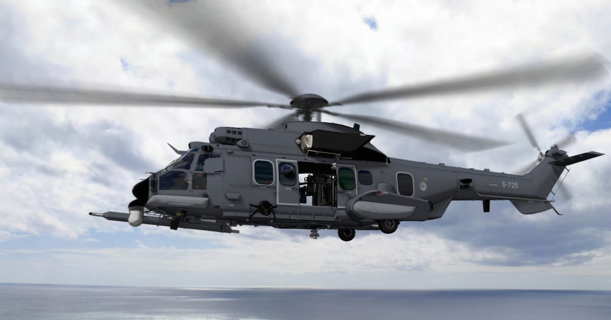 Caracal-helikopter vervangt Cougar op vliegbasis Gilze-Rijen: Defensie investeert 1 tot 2,5 miljard 