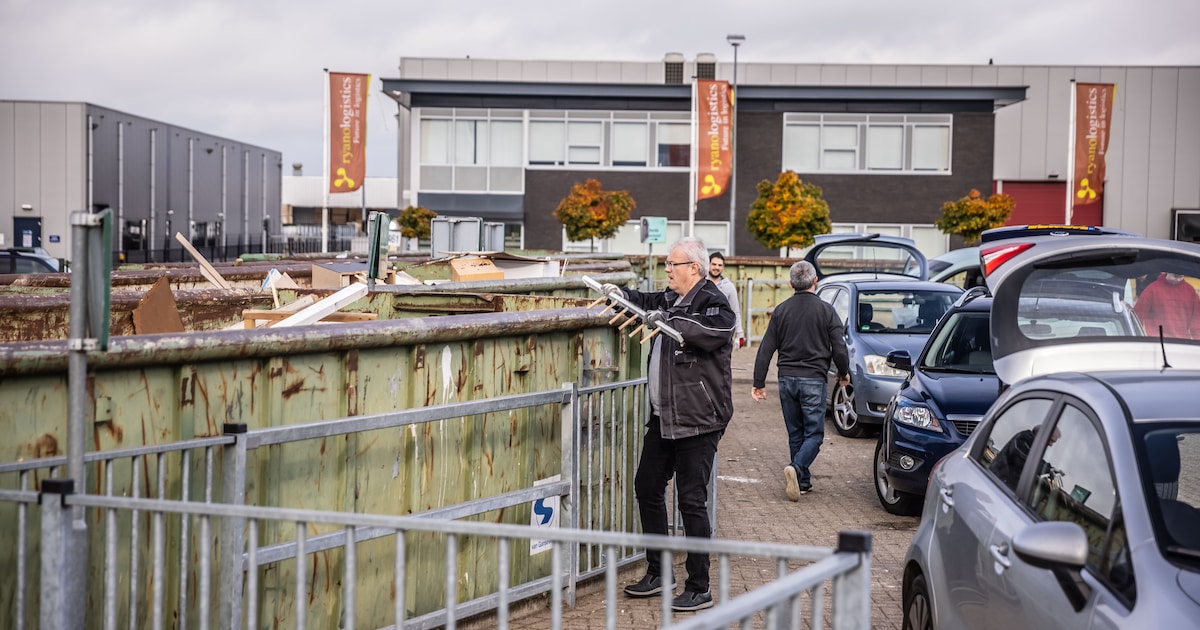 Moerdijk past openingstijden milieustraat aan door hoge temperaturen