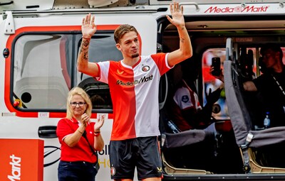 Luciano Valente staat al te springen: ‘Nee zeggen tegen Feyenoord? Dan zou ik knettergek zijn geweest’