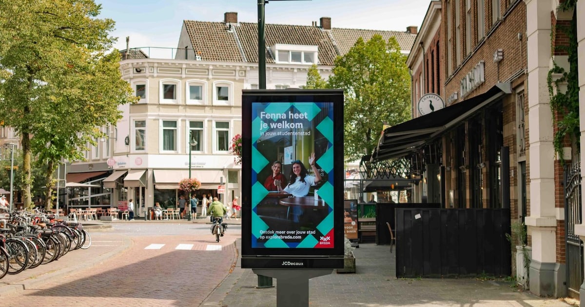 Campagne laat nieuwe studenten Breda ontdekken