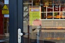De politie onderzoekt een overval op de Kruidvat in Ulvenhout.