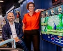 Jurre Bosman en Jojanneke Doorn vormen de tweekoppige directie Video en Audio van de NPO. 