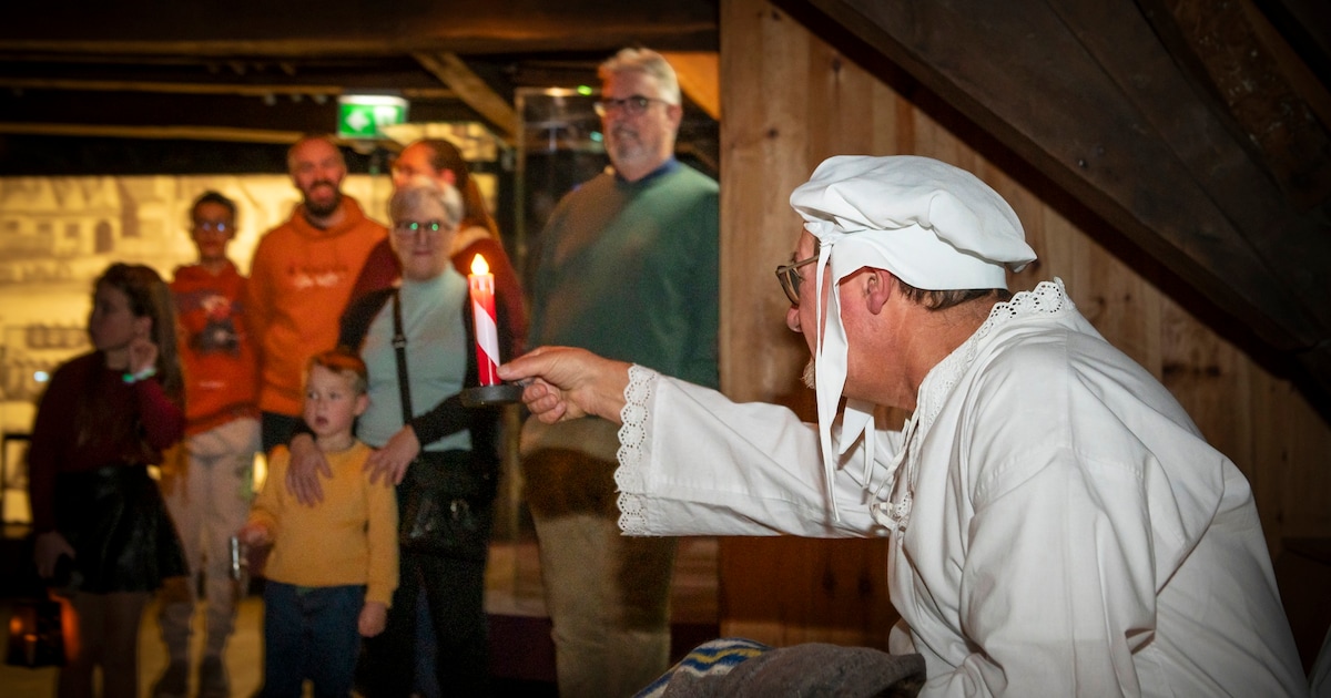 Lichtjestour in Maritiem Muzeeum in Vlissingen tijdens kerstvakantie