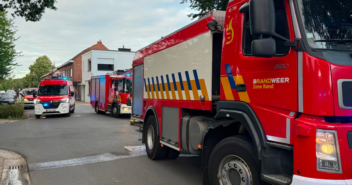 Garagebrand zorgt voor forse rookhinder in Essen