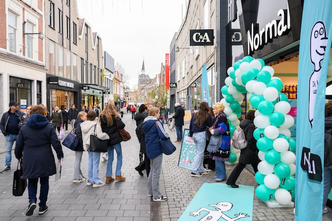 Met 200 man in de rij voor opening Normal in Breda: ‘Ik weet gewoon ...