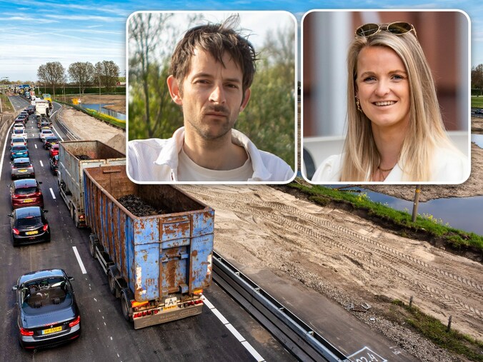 Romy en Sjoerd testen een week lang knooppunt Hooipolder: ‘Er rijdt ...