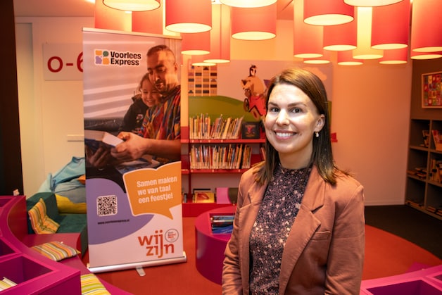 Sandra ziet haar dochter (7) vooruitgaan dankzij De Voorlees Express ...
