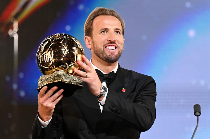 Harry Kane wint Ballon d’Or en troeft Lamine Yamal en Kylian Mbappé af ...