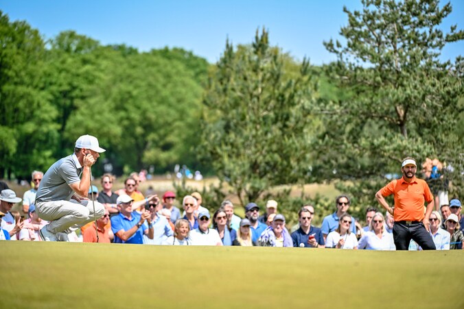 Rowin Caron maakt naam op de KLM Open: ‘Mooi dat Joost onder de indruk ...