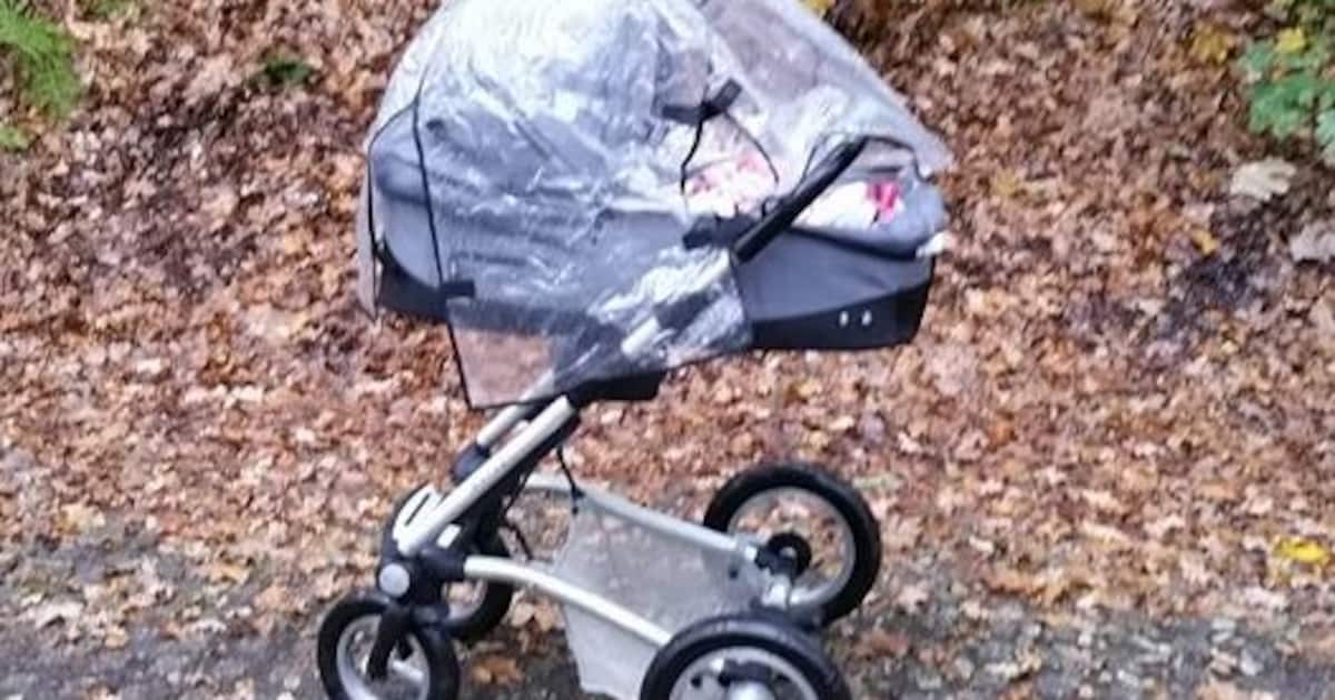 Kinderwagen van Kisha gevonden in bos bij 't Appeltje in Bergen op Zoom ...