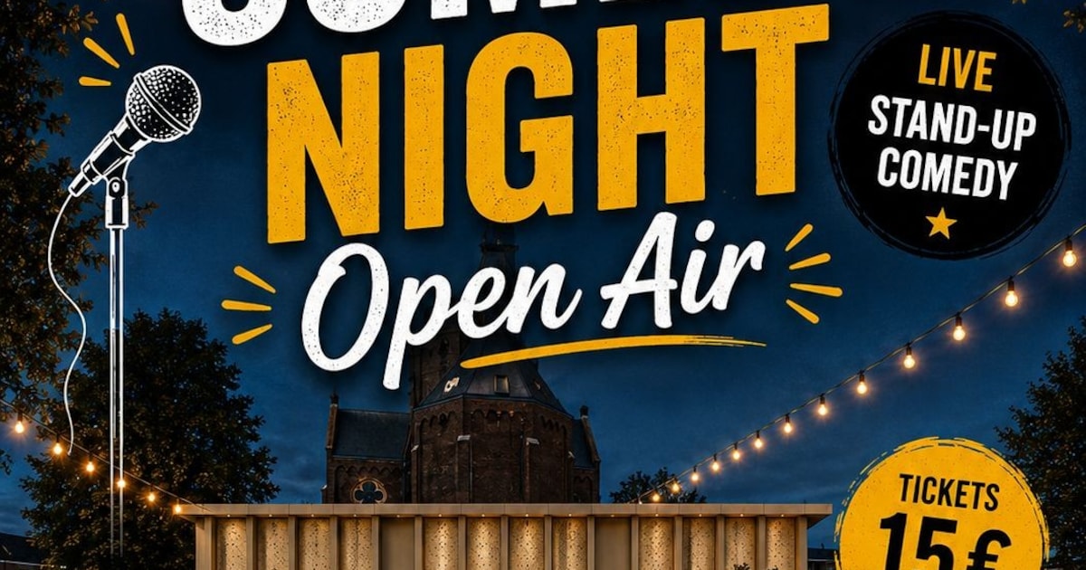Comedy in buitentheater De Bernardus