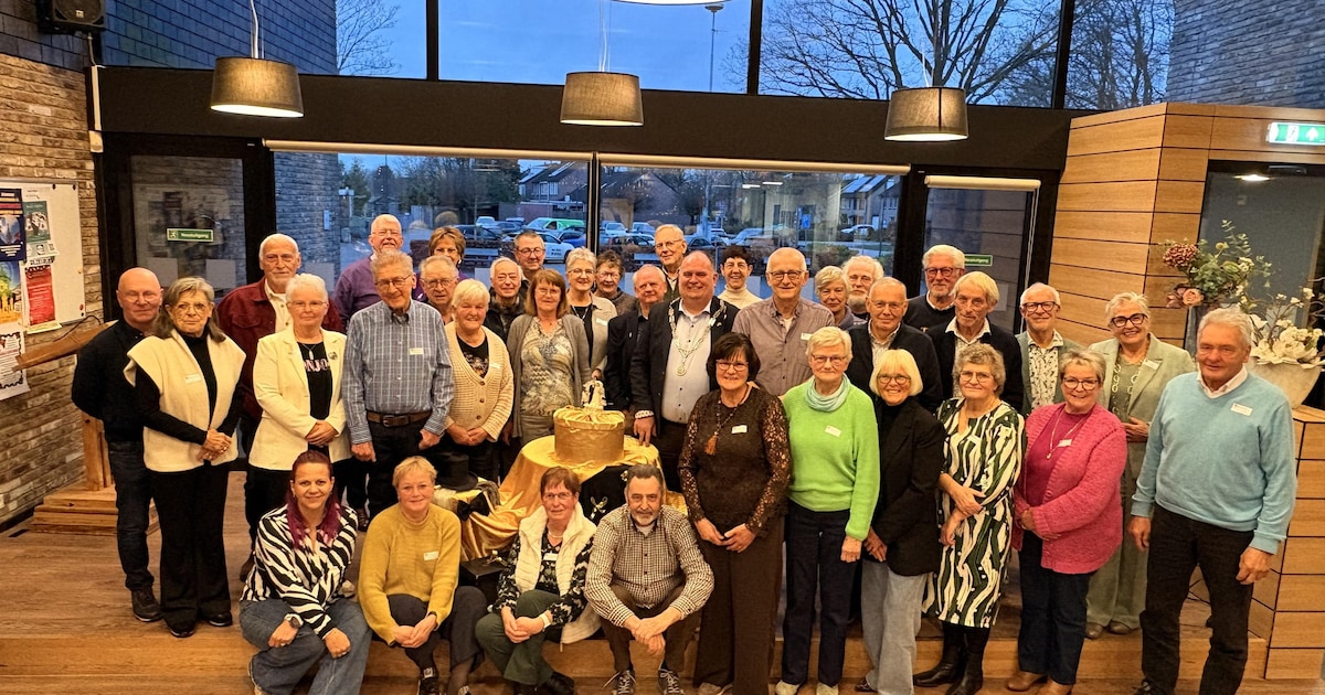 Gouden bruidsparen ontvangen in Baarle-Nassau