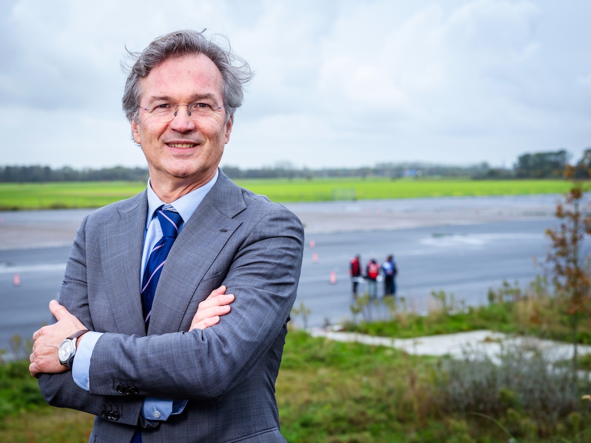 Voorzitter Arno Visser van Bouwend Nederland.