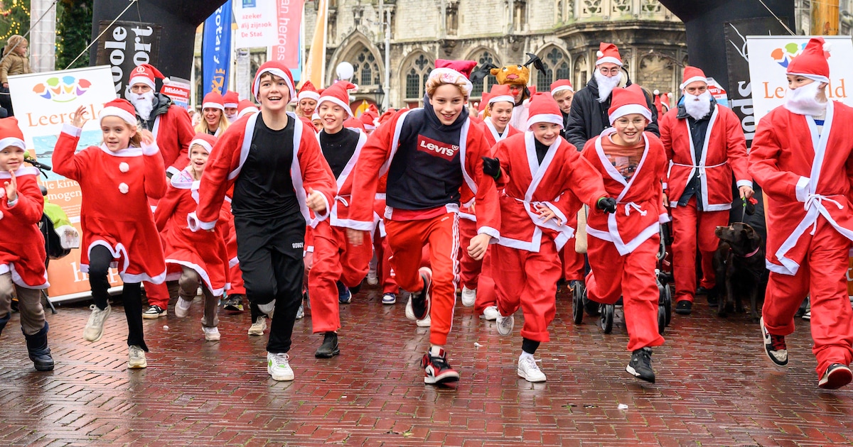 Santa Run Middelburg: rennen in kerstmanpak voor het goede doel