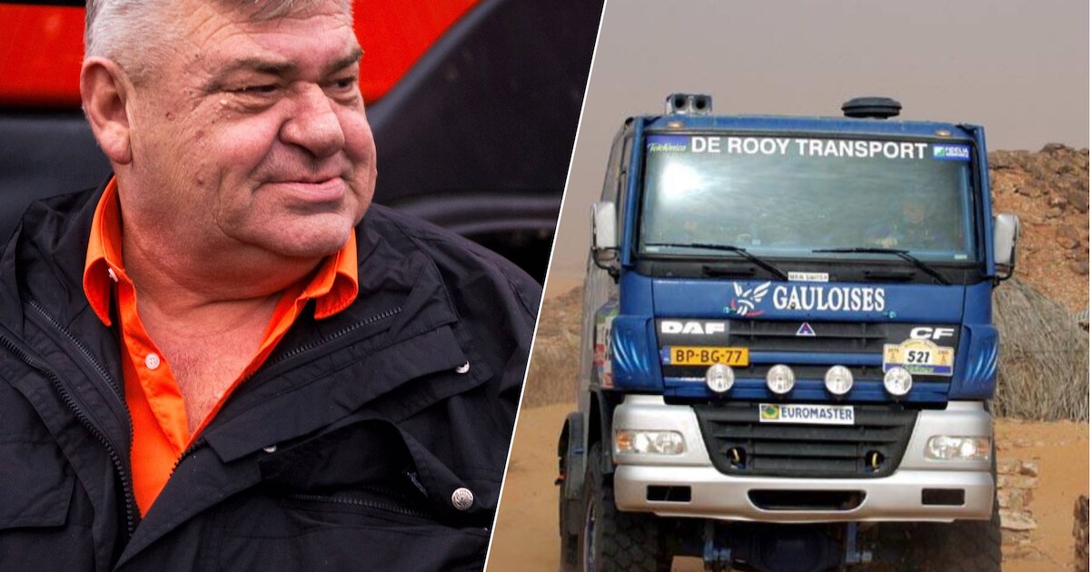 Jan de Rooy (1943-2024) was hét boegbeeld van de Dakar Rally, en reed ...