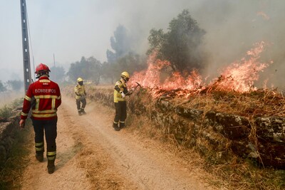 Zuid-Europa vreest nieuwe bosbranden door extreme hitte: hoogste alarmfase in Portugal, mogelijk 44 graden