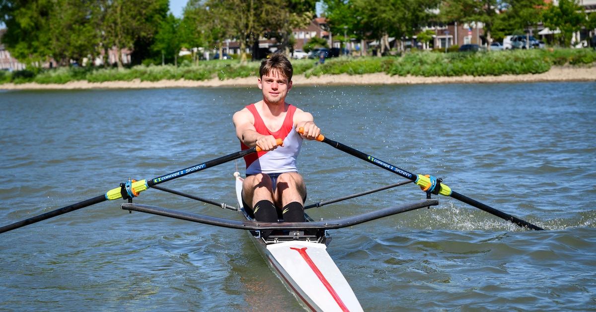 Roeier Victor komt lengte en gewicht tekort voor de Spelen: ‘Maar er zijn meer wegen die naar het do