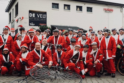 Fietsclub en bistro De Velo organiseren derde editie van Santabike