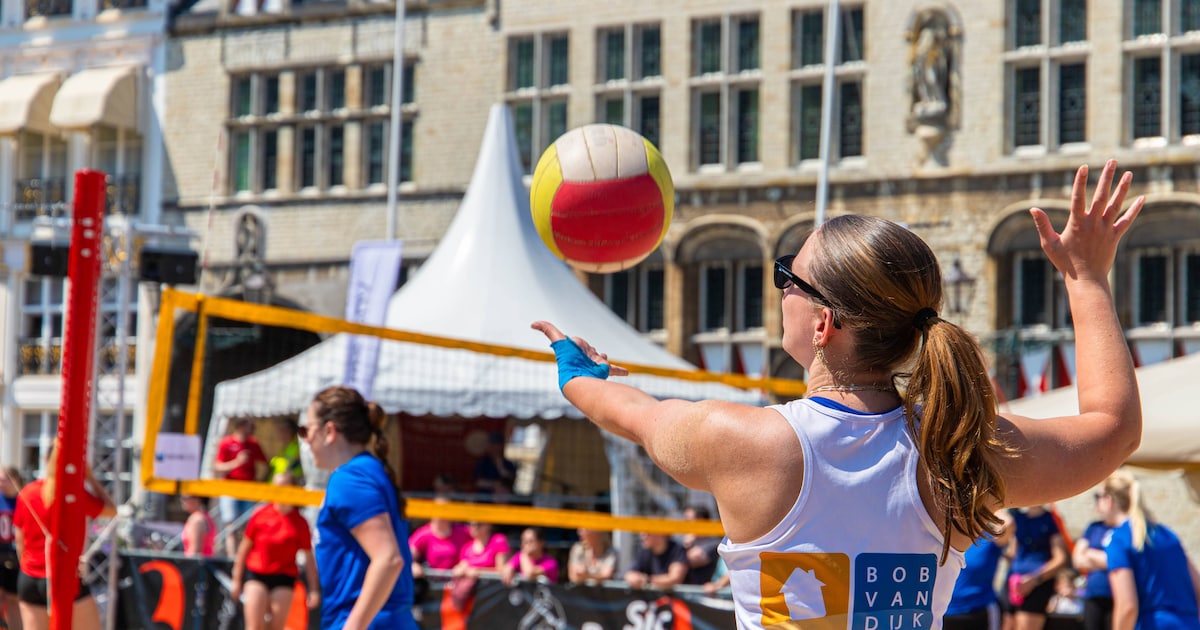 Bakken met zand: het Bergse beachvolleybaltoernooi komt er weer aan