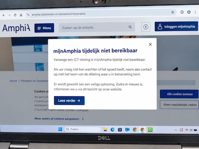 Amphia schakelde systemen uit na dreiging: patiëntenportaal blijft onbereikbaar