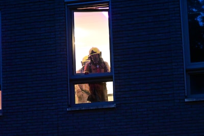 Brand bij woonzorgcentrum Amarant in Breda, mogelijk brand gesticht op kamer