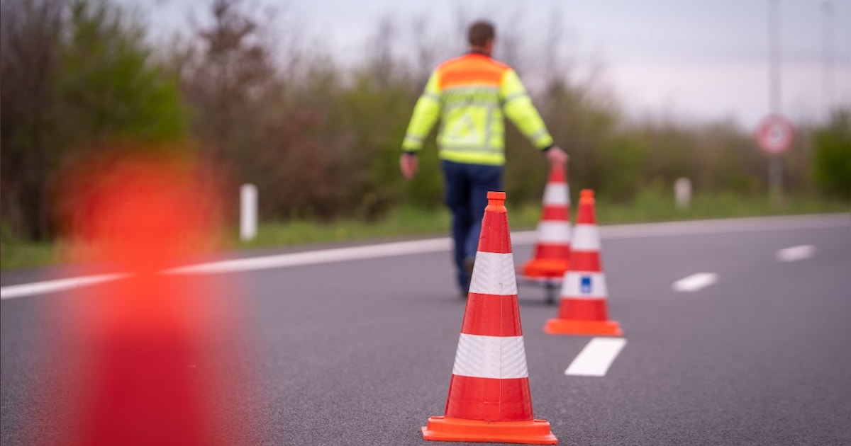 A4 richting Bergen op Zoom afgesloten door ongeval