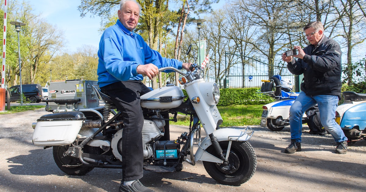 Kees (80) geniet van tochtje op scooter met grasmaaiermotor: ‘Ik heb ...