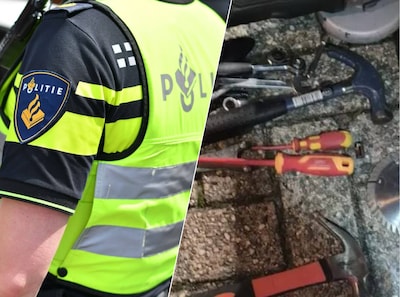 Bestuurder (36) met rijontzegging aangehouden in Breda: in auto liggen inbrekerswerktuigen
