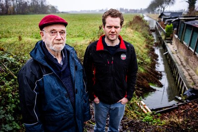 Slepend conflict over gedeelde sloot: vader en zoon vechten waterschap succesvol aan