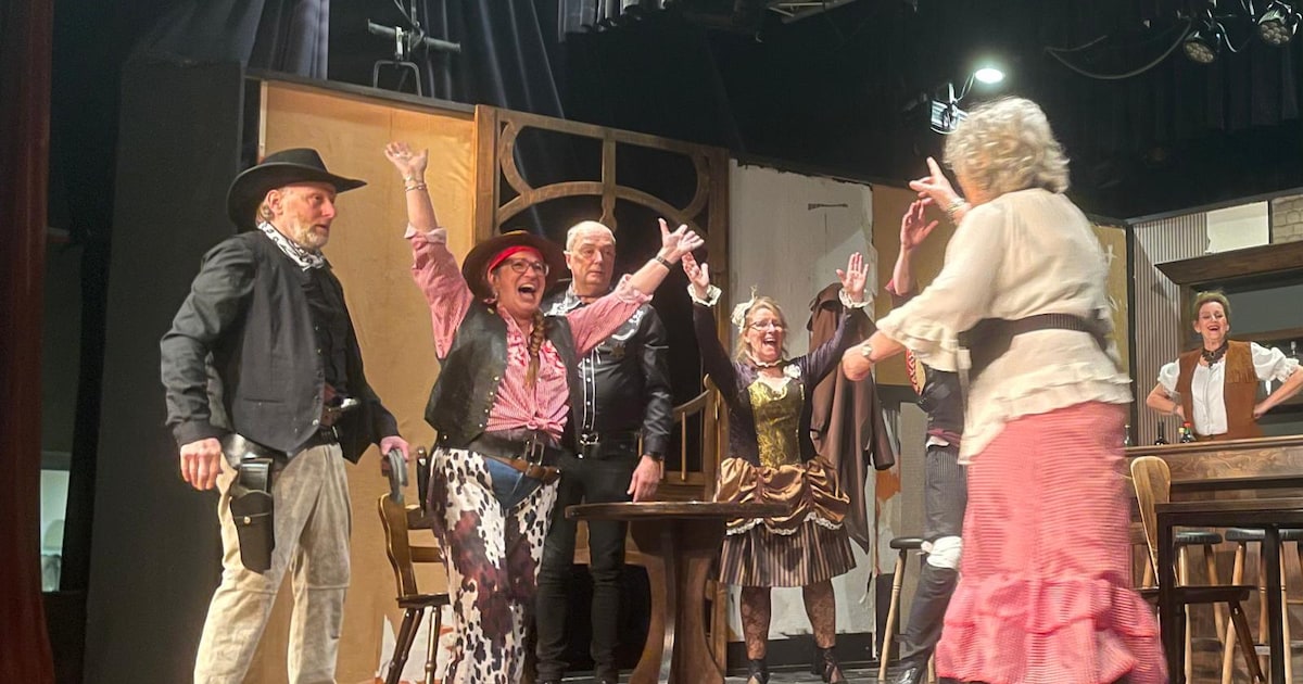 Ambachtslieden spelen op de valreep nog een vrolijke western