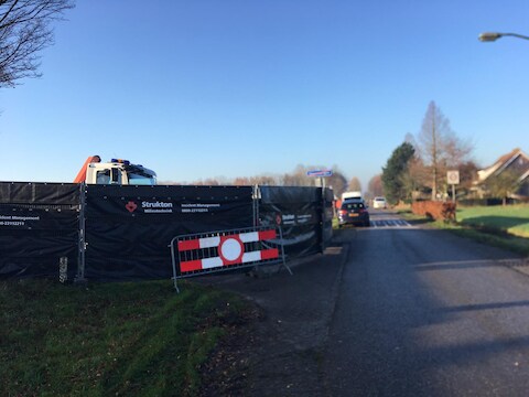 Een woning in Steenbergen wordt forensisch onderzocht in verband met de verdwenen Belg Johan van der Heyden.