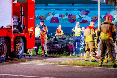 Khaled M. (25) reed onder invloed van drugs van viaduct in Steenbergen: ‘Geluk dat passagiers er lev